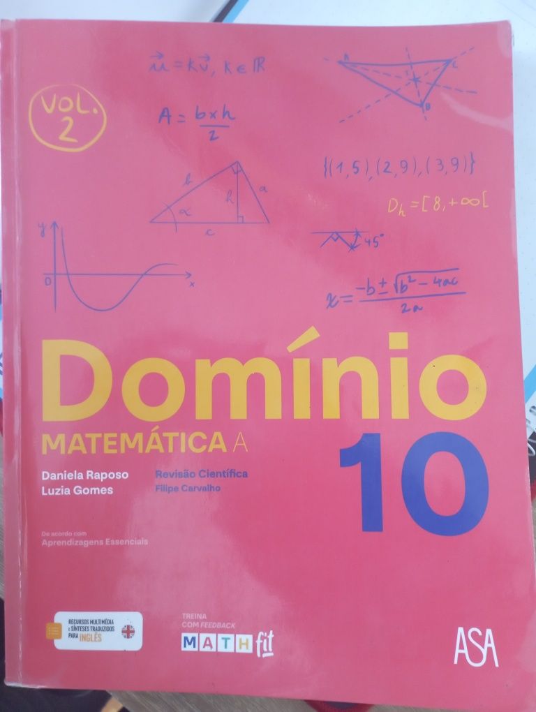 Livros de Matemática (Vol. 1,2,3) - Domínio 10