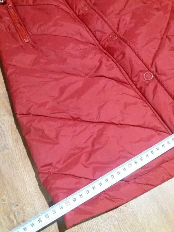 Płaszczyk zimowy czerwony S/176cm (313) ONLY