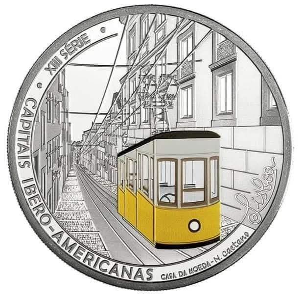 7,5€ Proof Prata Elevador da Bica