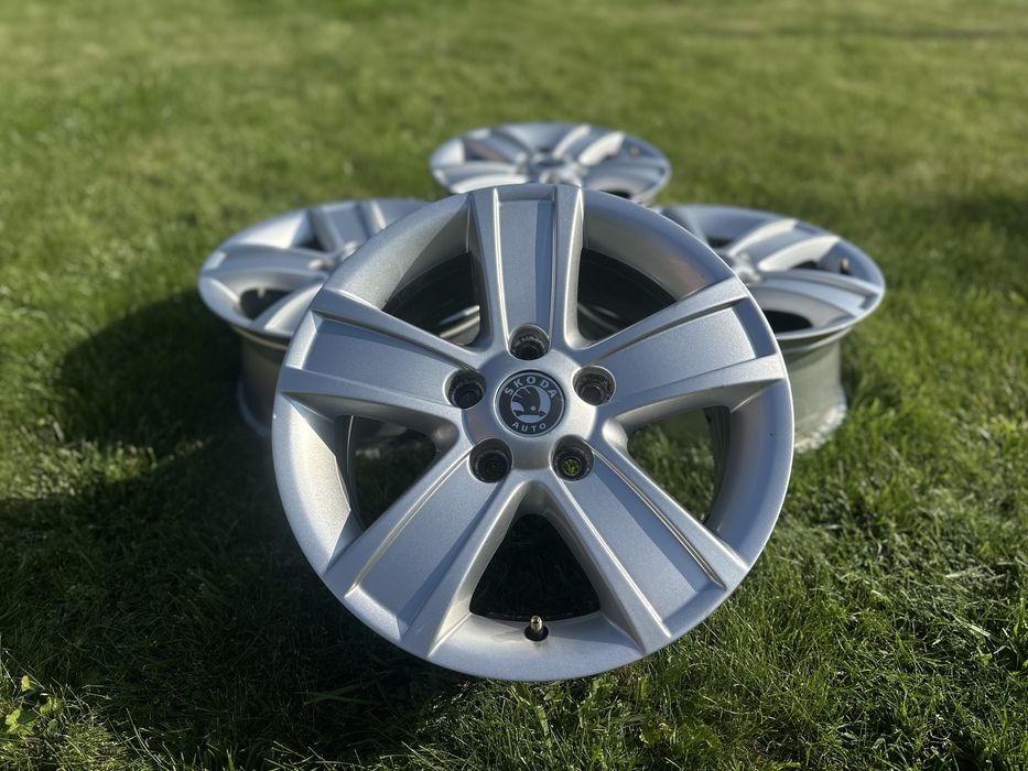 Титанові диски 5 112 R15 VAG Group ORIGINAL Octavia A5