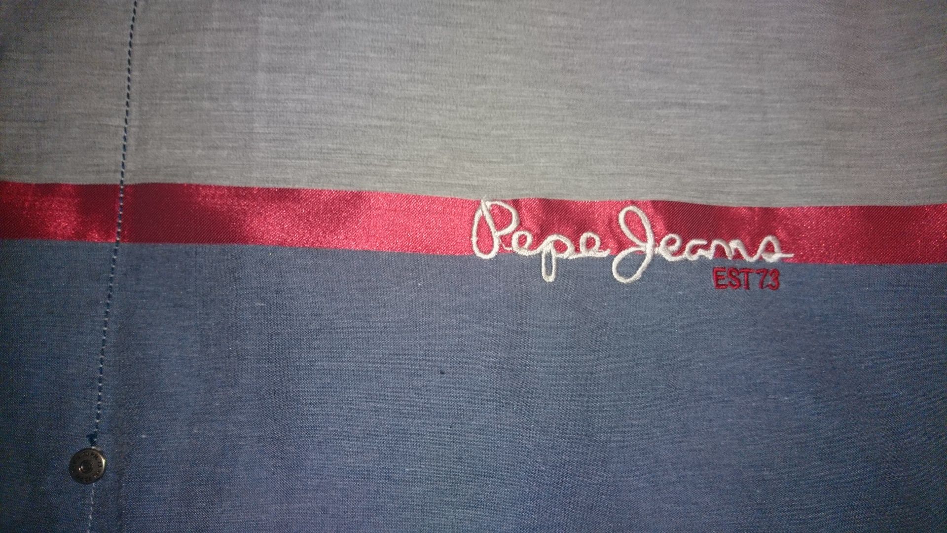 Koszula męska z krótkim rękawem Pepe Jeans USA L