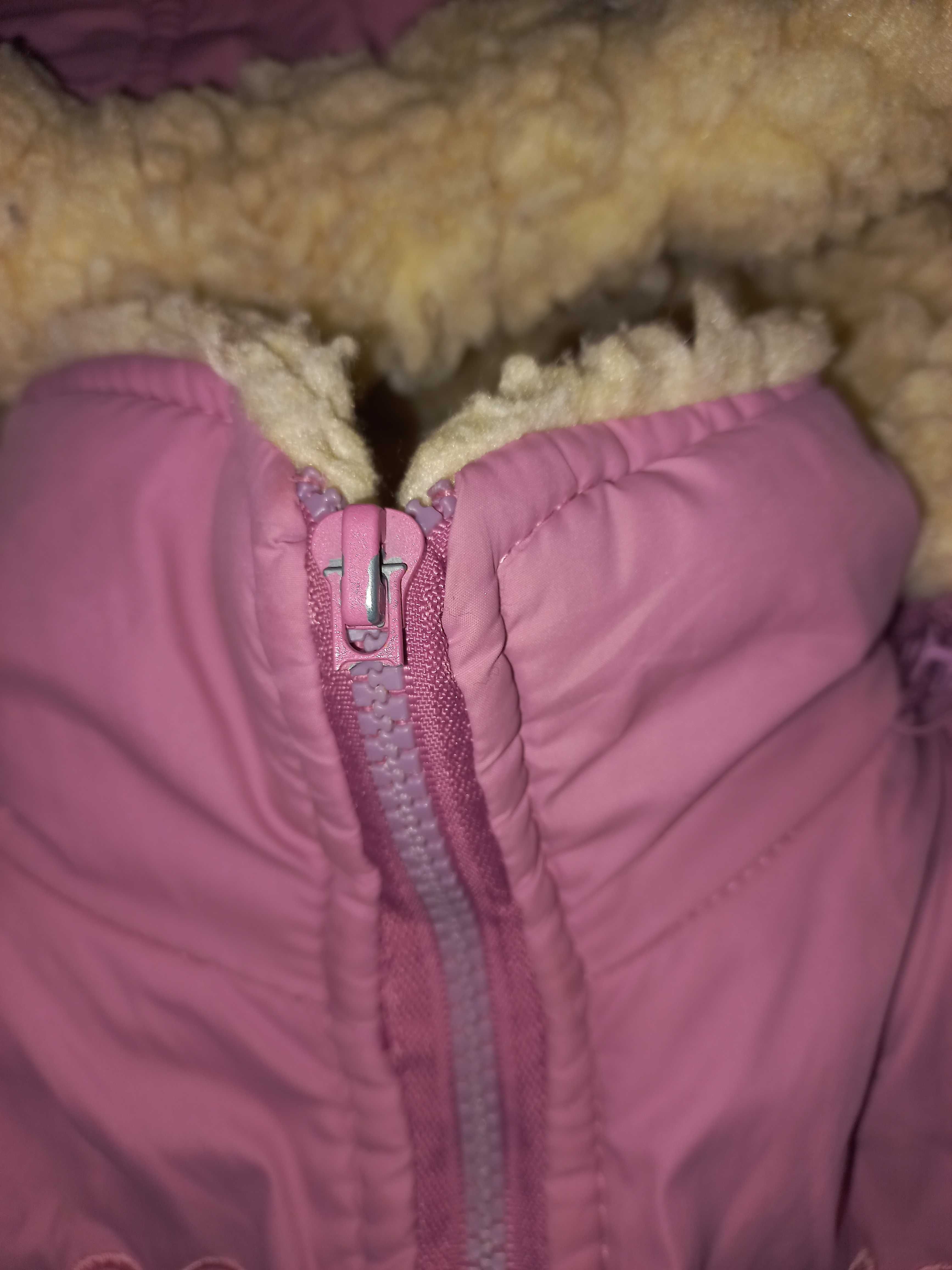 Зимовий комбінезон  на дівчинку 2-4 років.