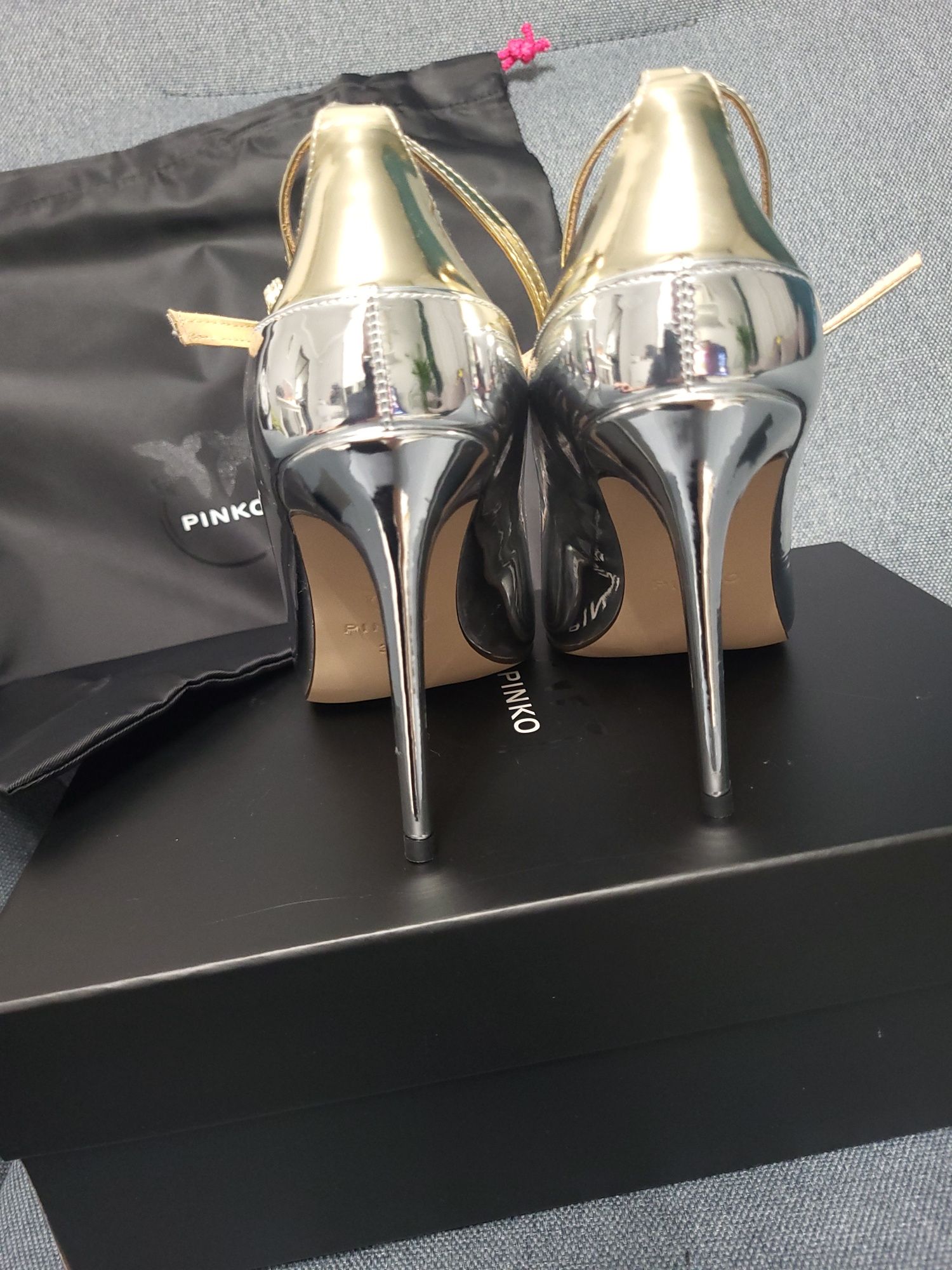 Nowe buty szpilki PINKO Clarice r. 36 (23.4cm)