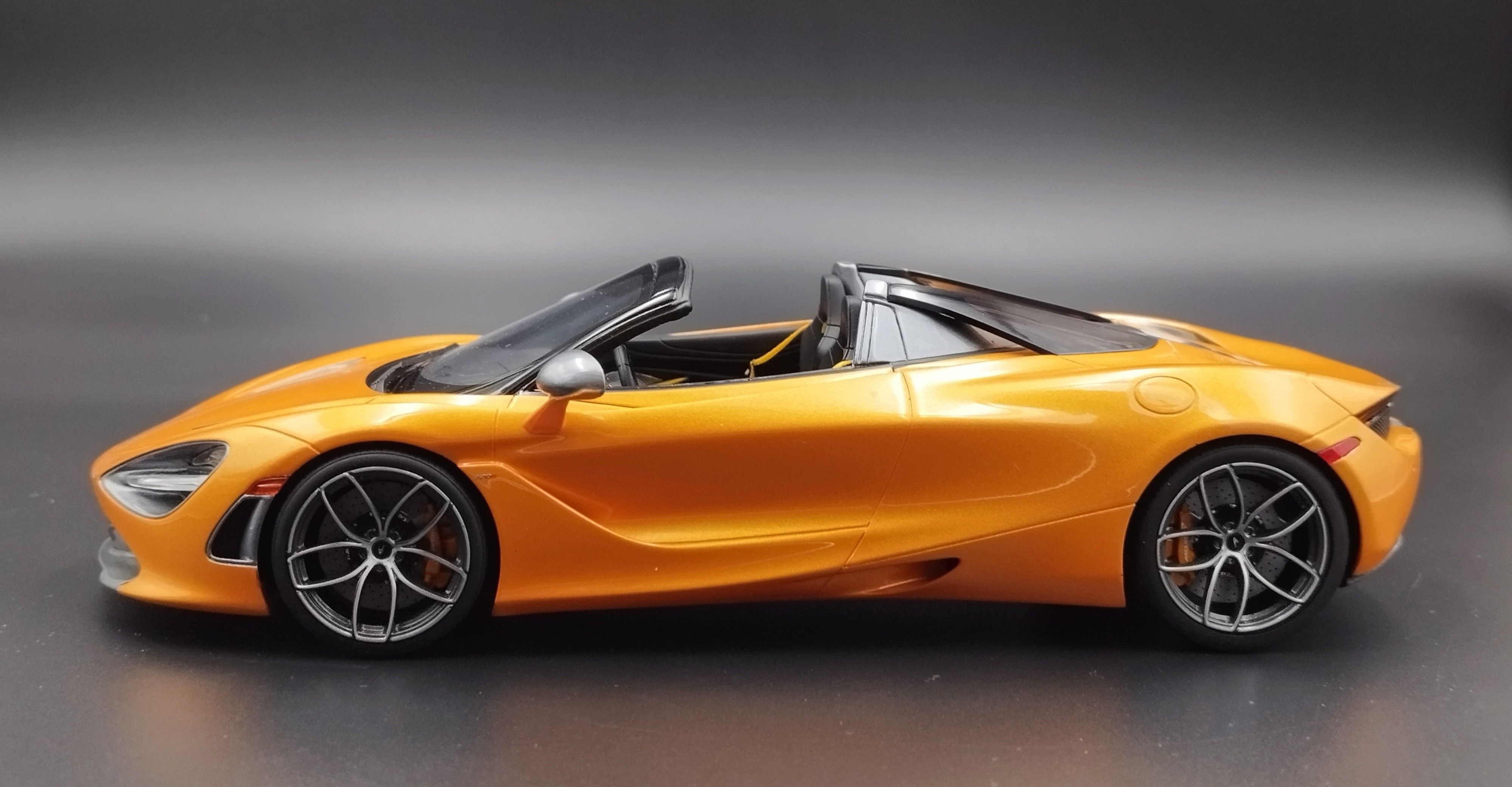 1:18 GT Spirit 2018 McLaren 720S Spider Papaya Spark Orange nr 009/999