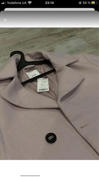 Новое пальто mango с бирками