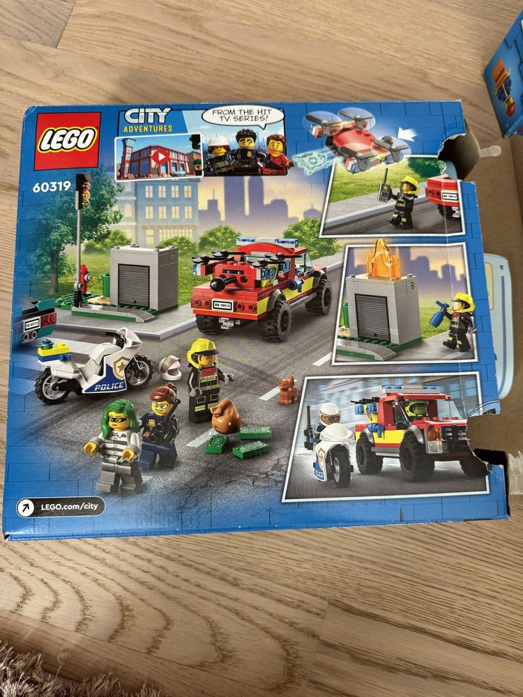 Lego city 5+ пожежна машина