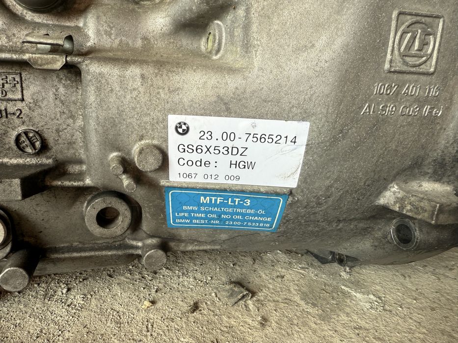 Кпп HGW bmw e90 e91 e60 e61 x5 Gs6x53dz 3.0d механіка коробка xdrive