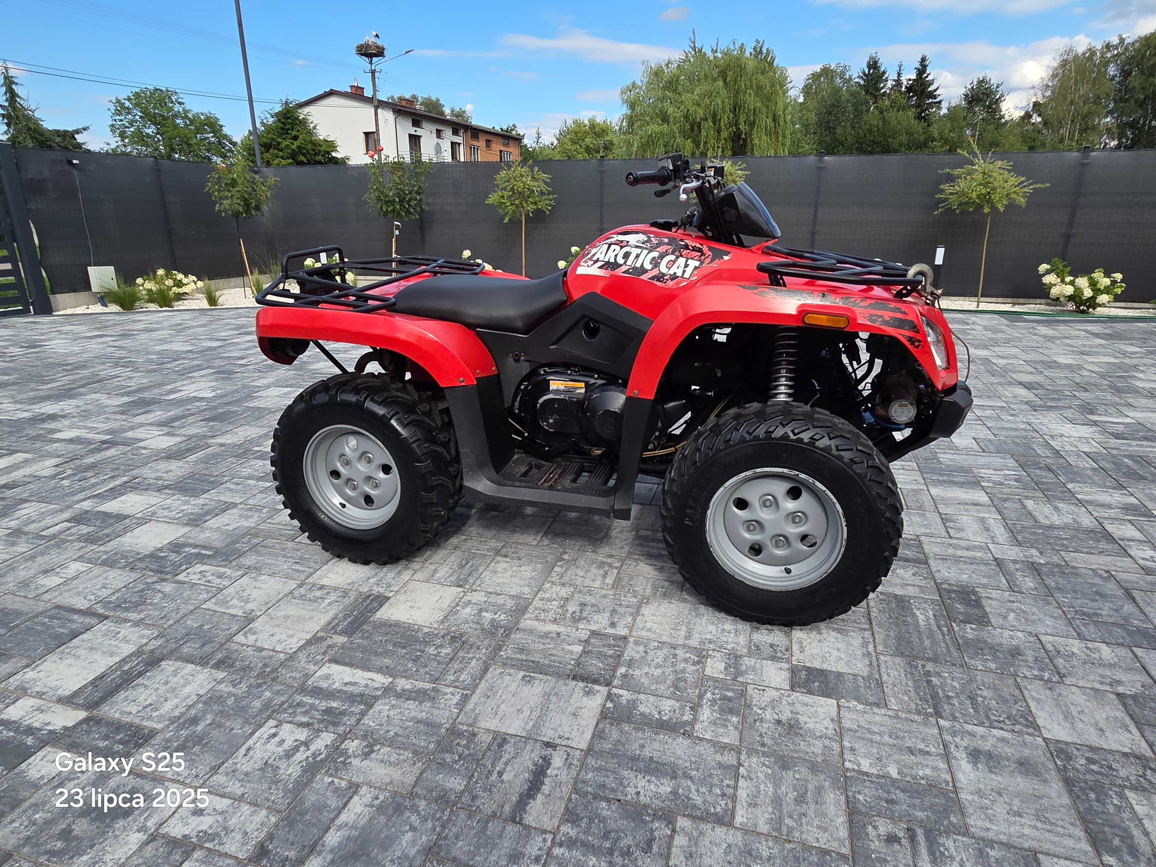 Quad Arctic cat 400 2x4 2012 l7e Francja nowy aku suzuki kymco