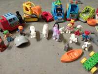 Mega zestaw LEGO duplo pociag 10507 i inne