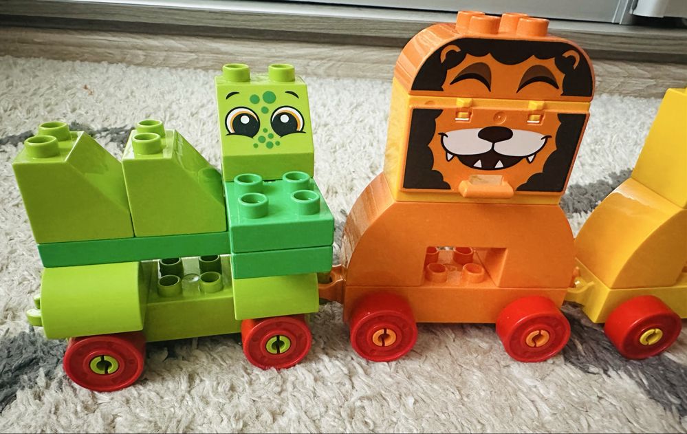 Лего дупло lego duplo мої перші тварини