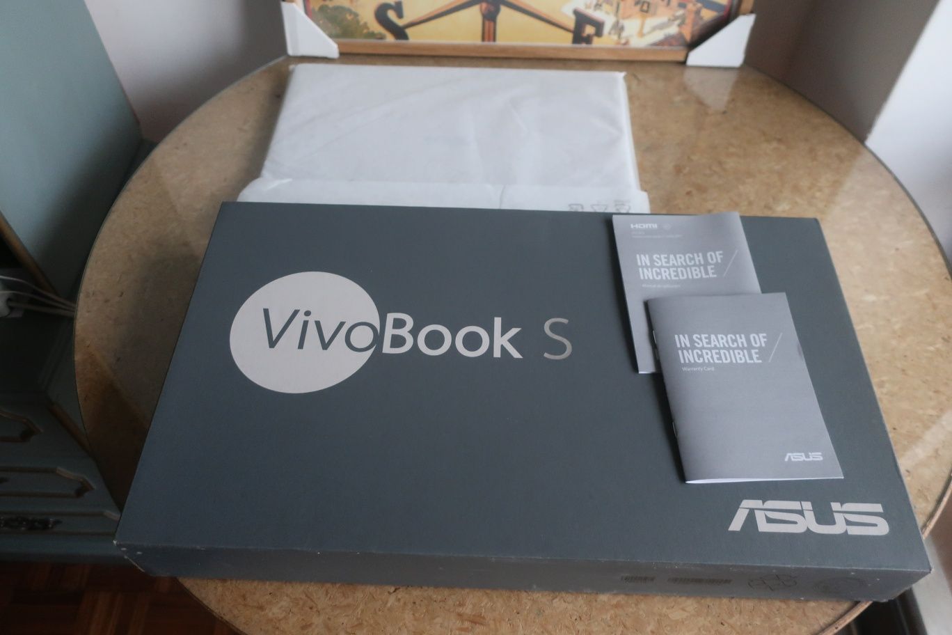 Asus VivoBook S15 S510U (novo a estrear, funcional mas bateria não)