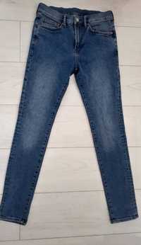 Spodnie jeansy jeansowe dżins męskie denim skinny coupe moulante M 38