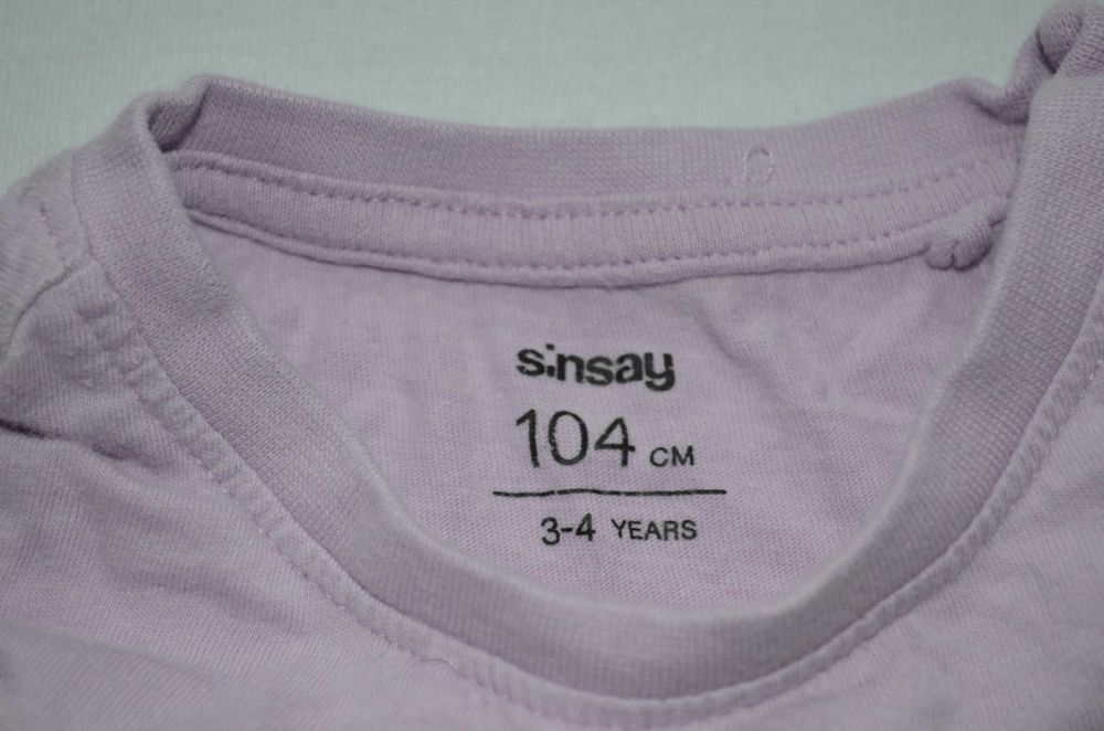 piżama piżamka dziewczęca Sinsay 104 księżniczka
