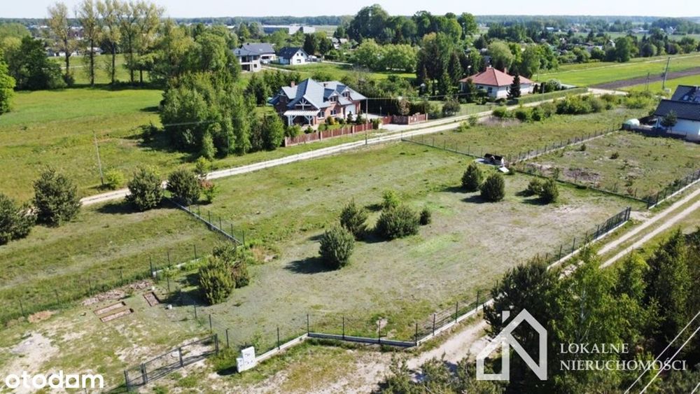 Działka o powierzchni 2252 m2 z projektem domu na sprzedaż!