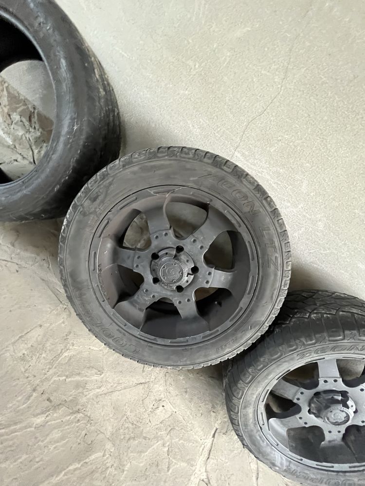 Диски з гумою TRD, R20, 5x150 Land Cruiser 100, 200, 300. Lexus Lx