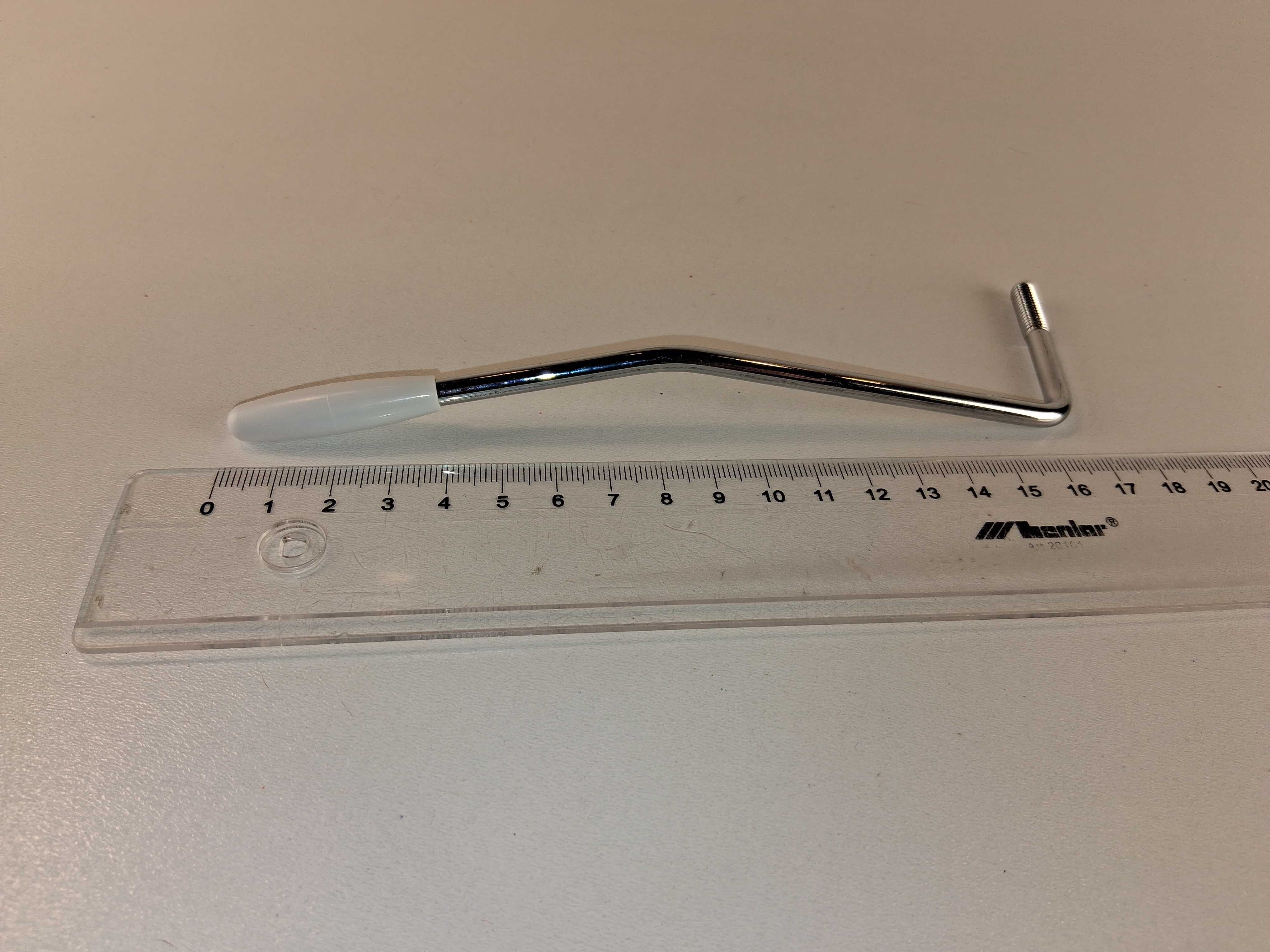 N011 Wajcha Tremolo Chromowana Do Gitary Stratocaster Z Końcówką