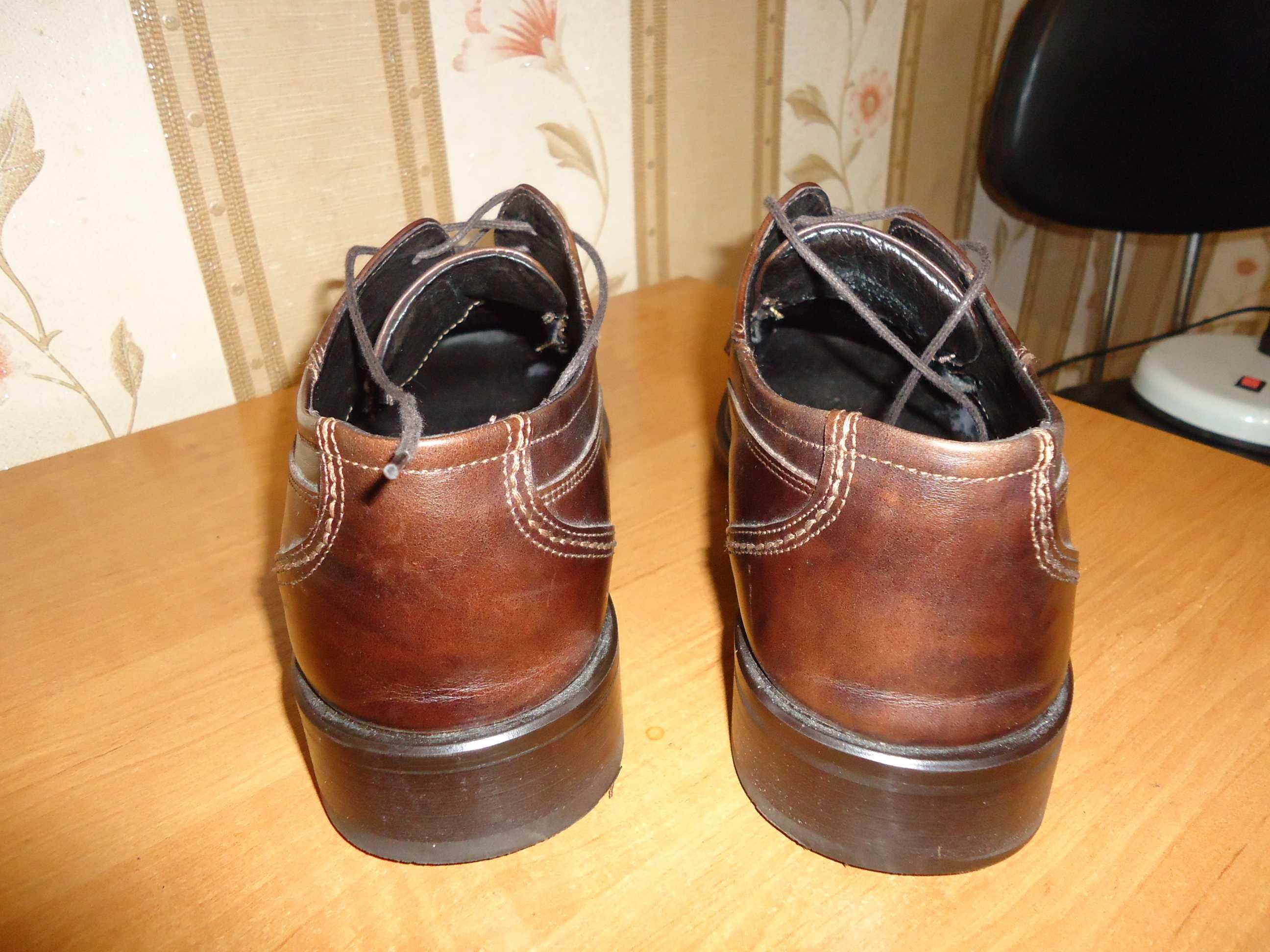 Мужские, кожаные туфли VARESE, размер 43(29)
