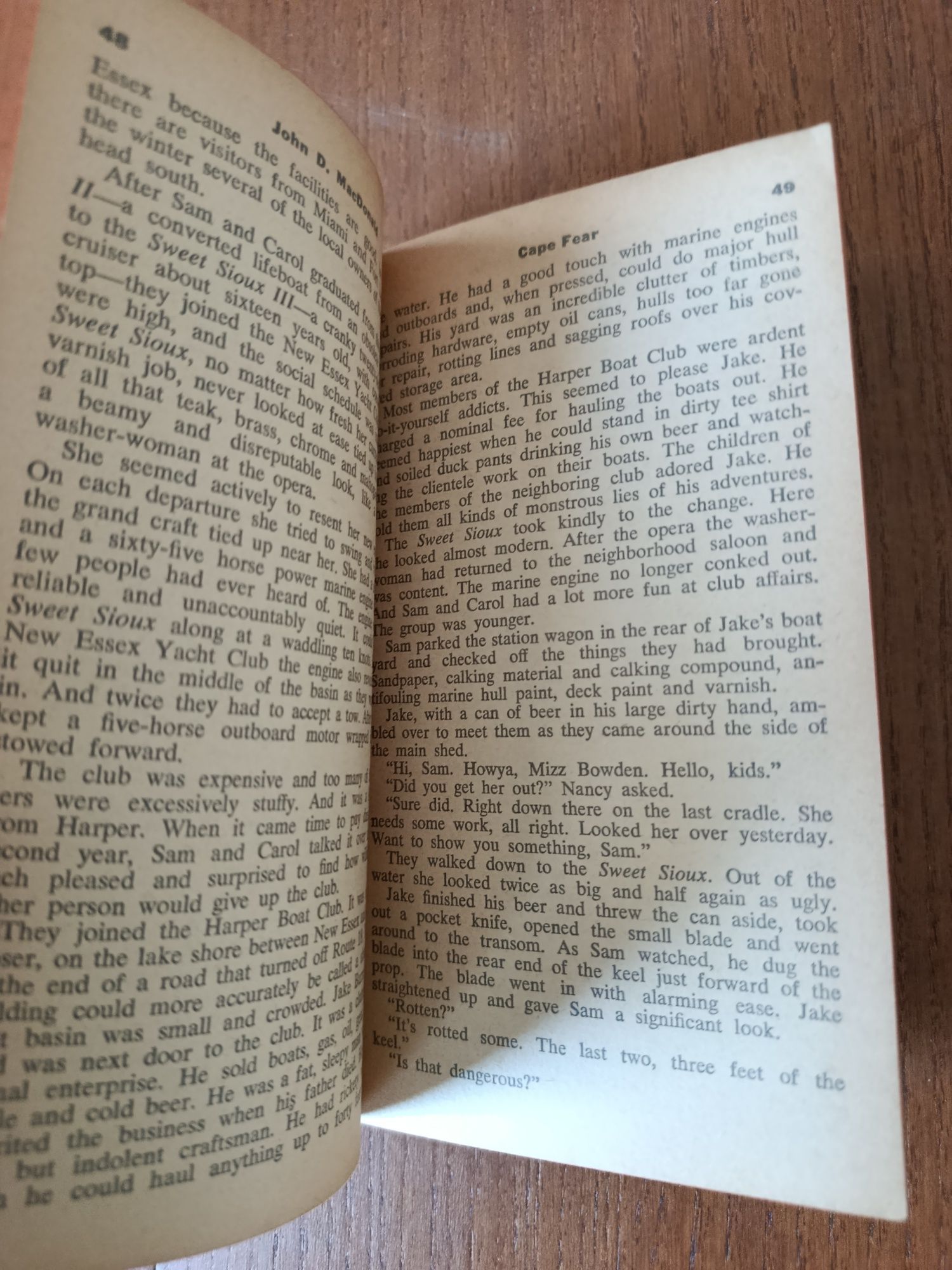 Cape fear - John D Macdonald's
