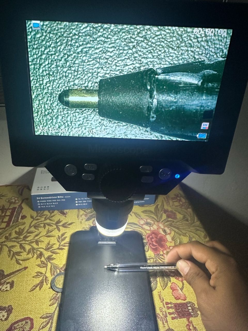 Мікроскоп цифровий з монітором