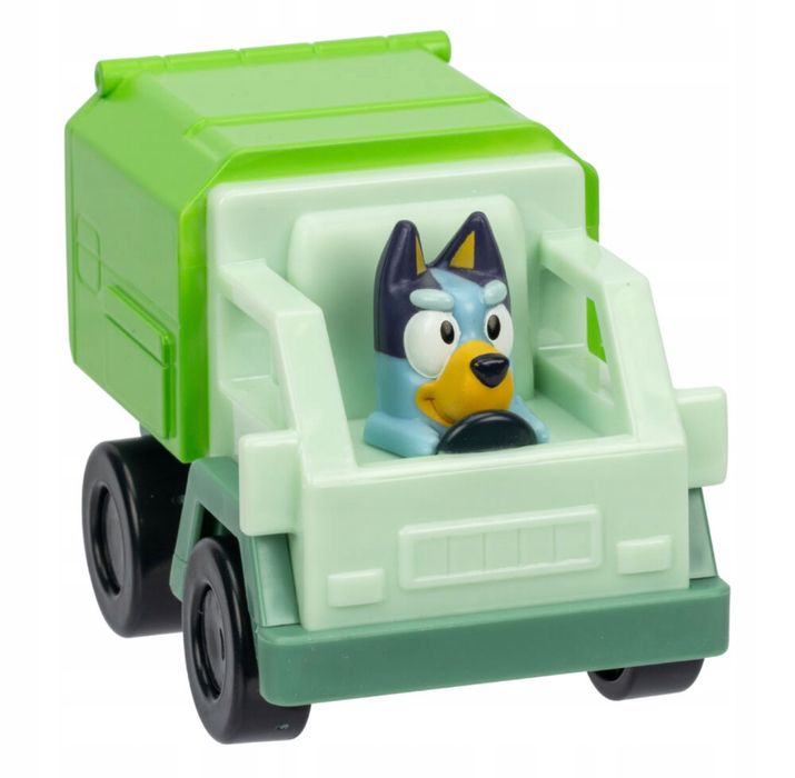 Mini autka bluey śmieciarka