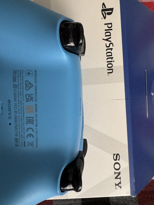 Kontroler ps5 niebieski