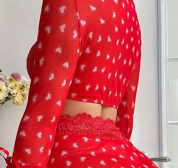 Еротичний комплект жіночої білизни.