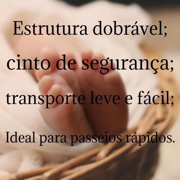 Carrinho de passeio