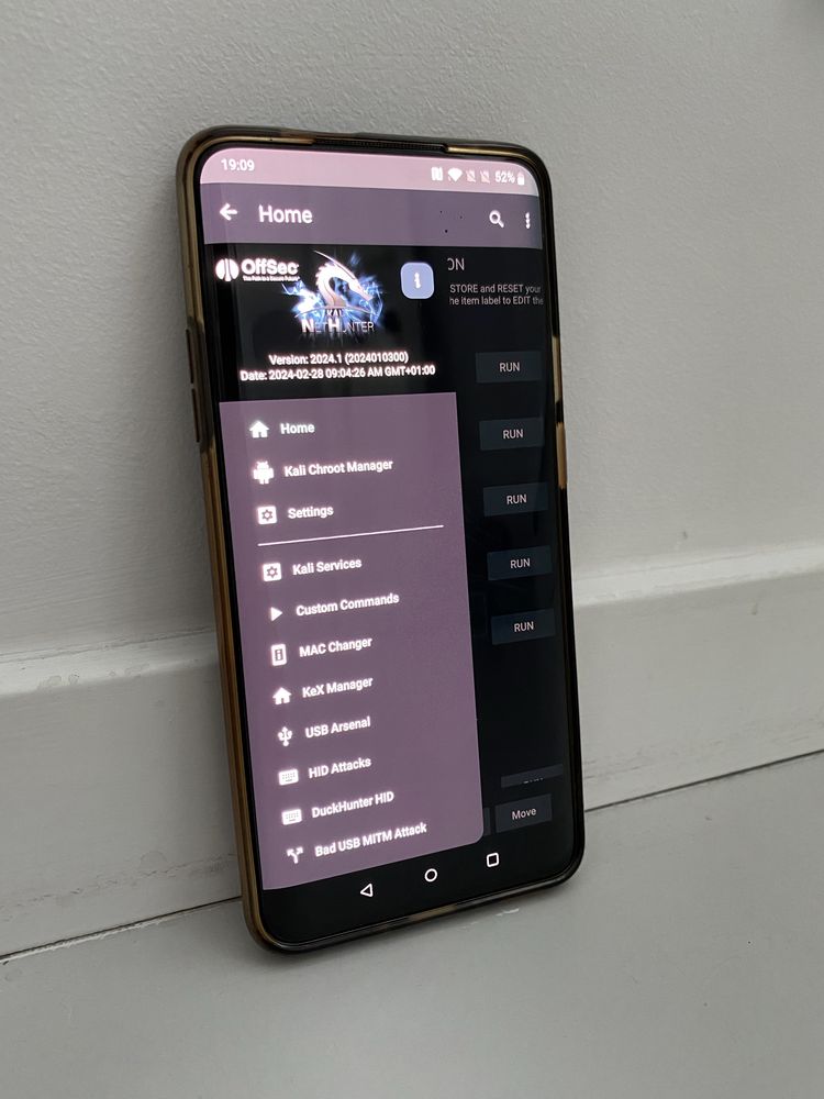OnePlus 7 Pro 8/255gb kali linux