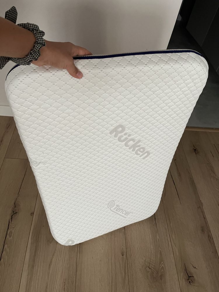Materac do Chicco 82x50 cm Rücken PiankaHR 4w1 antybakteryjny + tencel
