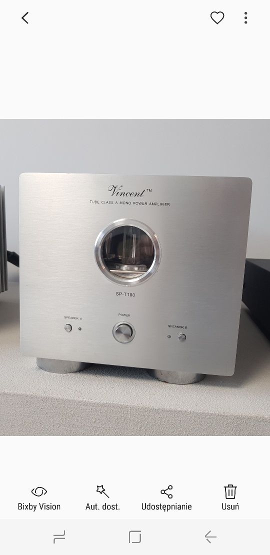 Vincent monobloki SP-T100 i przedwzmacniacz SA-T1