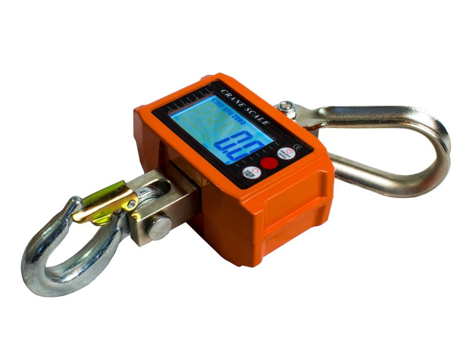 Rolnicza Elektroniczna Waga Hakowa Dźwigowa SOLIDNA 2t 2000kg Big Bagi