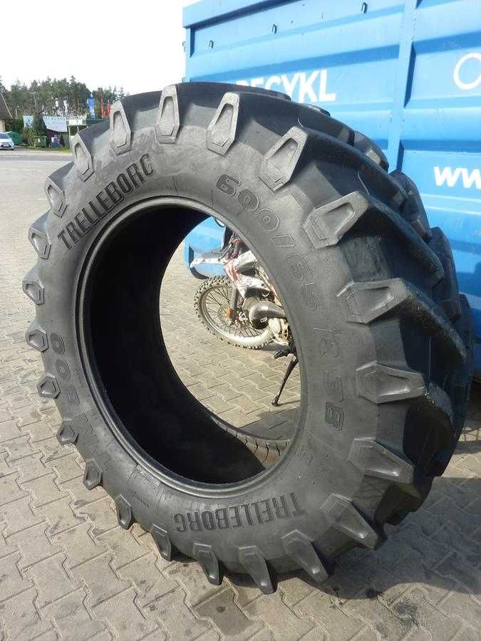 Opona używana rolnicza 600/65R38 TRELLEBORG TM800; 2700zł W3866