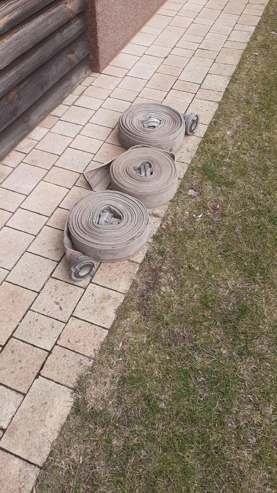 Pompa szamba +3 węże strazackie