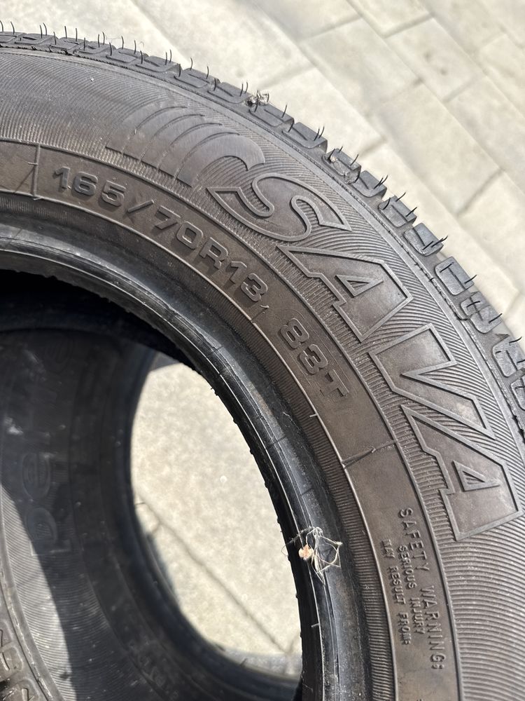 Шини резина 165/70/13 r13 Sava пара літні