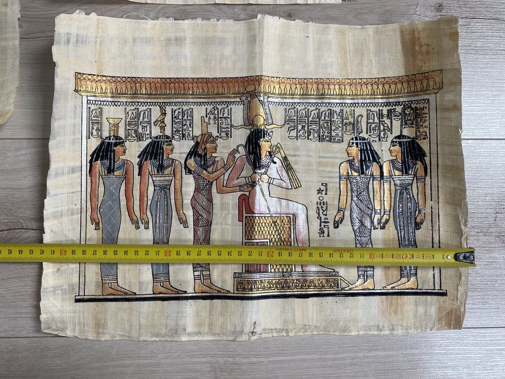 Oryginalny papirus z Egiptu