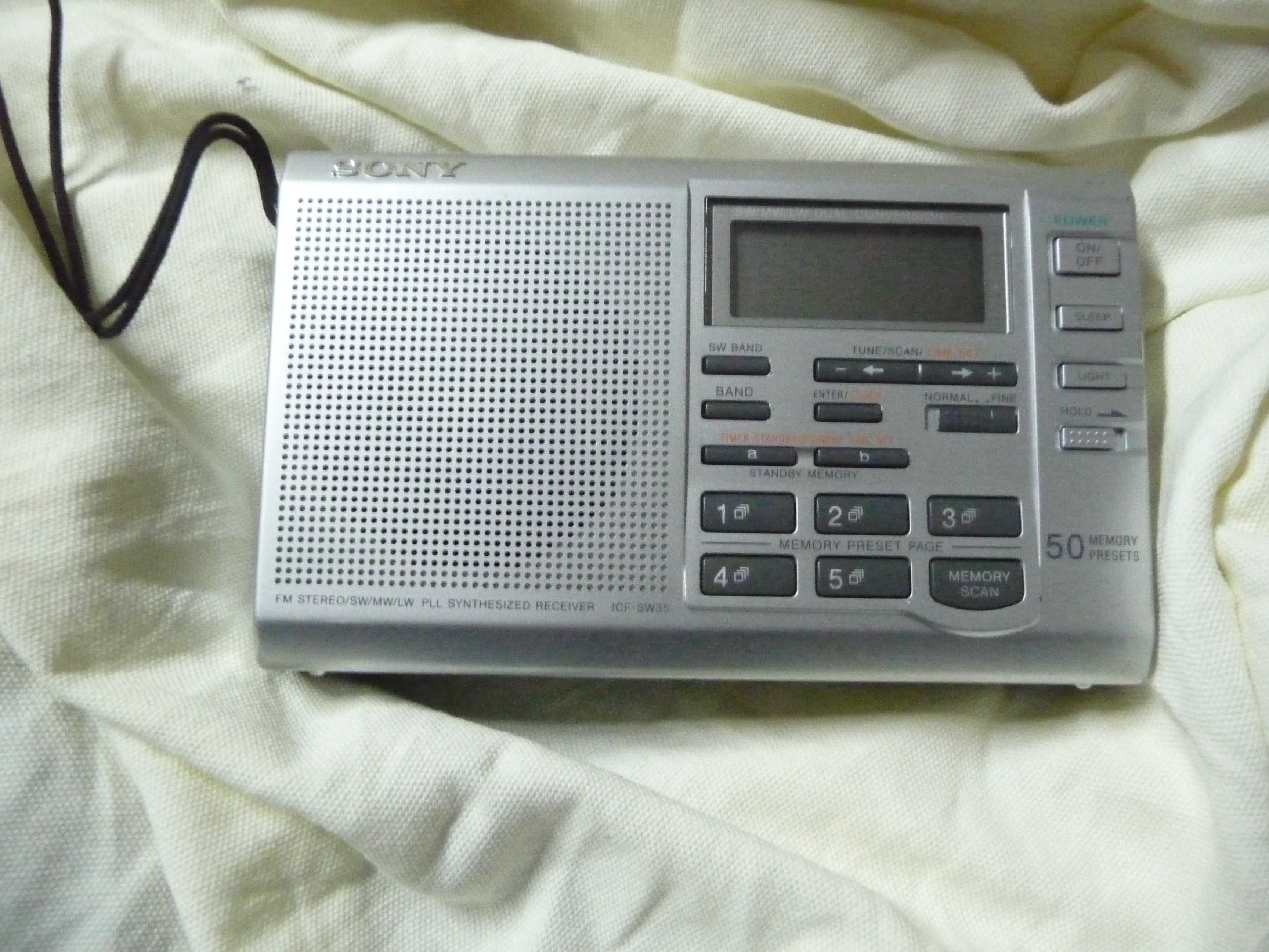 Радио Sony sw35 и Меридиан 206