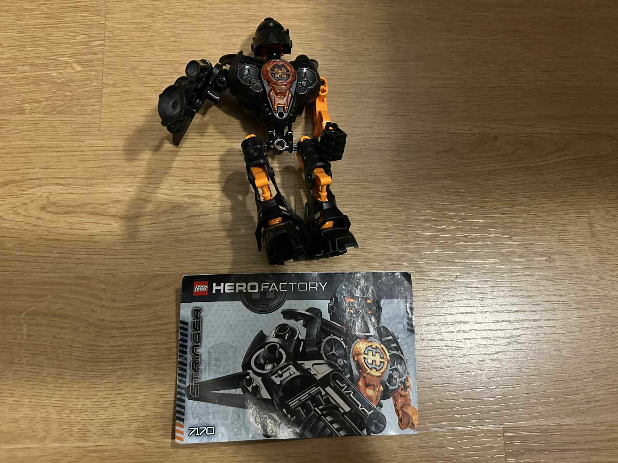 lego hero factory 7170 stan dobry 100% kompletny