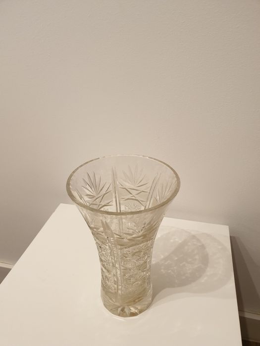 Wazon kryształowy PRL