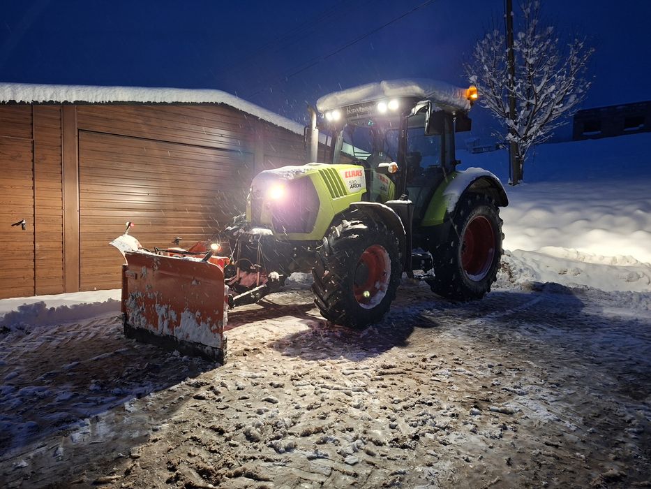 Roboty ziemne transport Wykopy Niwelacja pomoc drogowa odśnieżanie