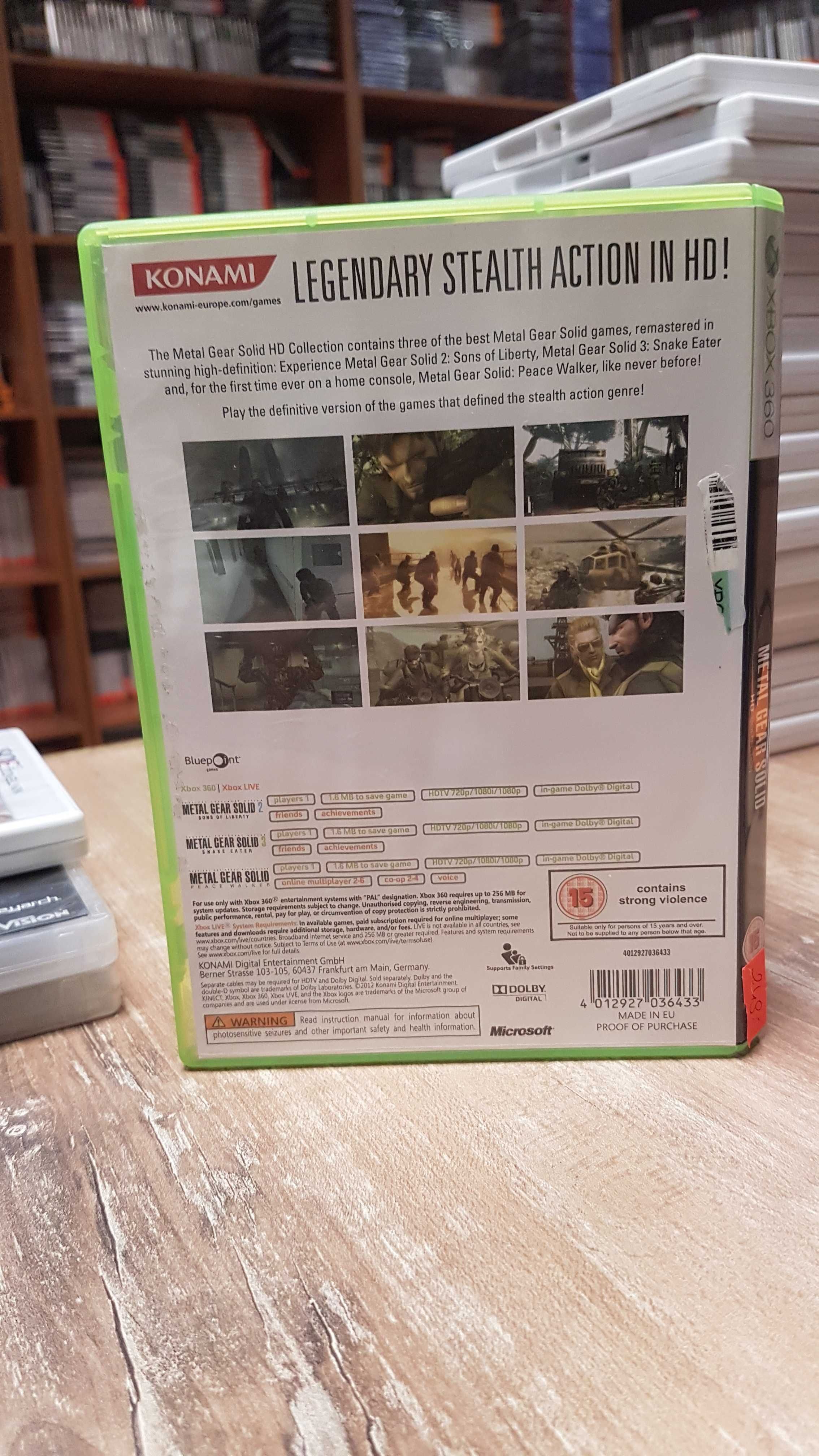 Metal Gear Solid HD Collection XBOX 360 Sklep Wysyłka Wymiana