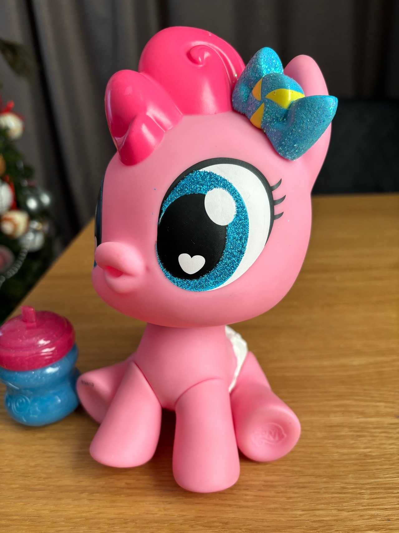 Duży Interaktywny Kucyk Baby bobas Pinkie Pie Hasbro E5175