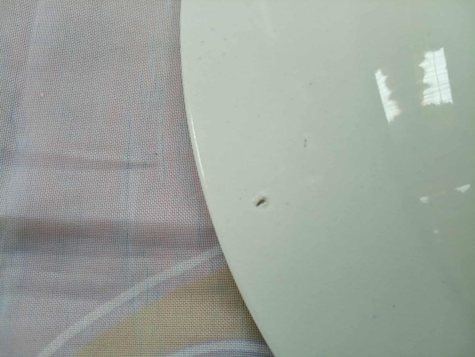 Talerz dekoracyjny fajans Włocławek PRL