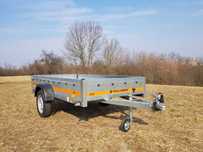 Przyczepa Temared 750kg 230 x 125 transport cała Polska