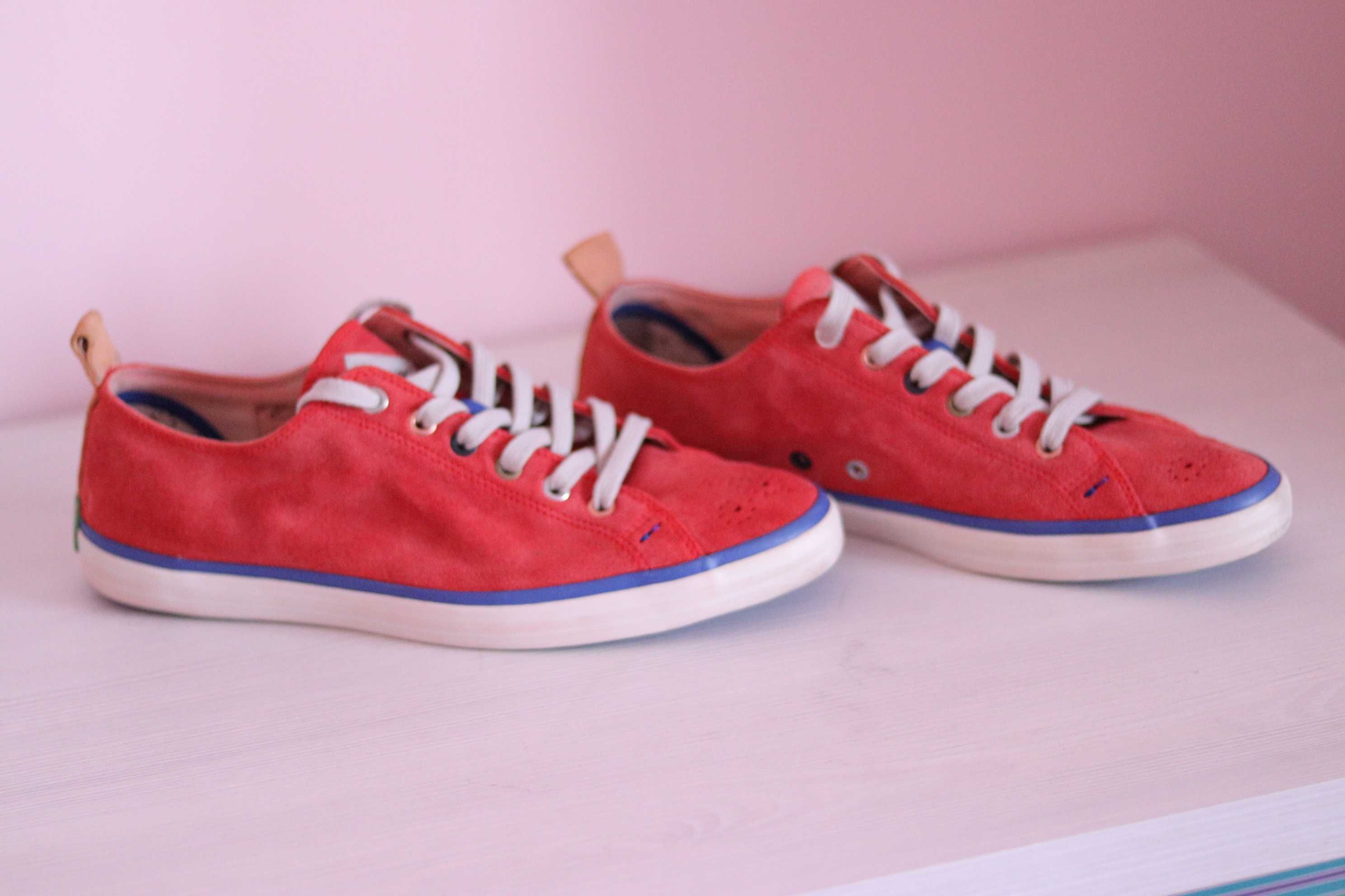 Sapatilhas Paul Smith em camurça