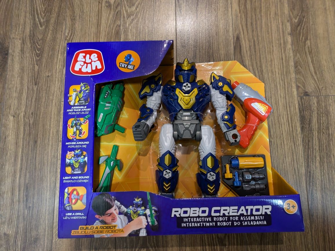 ELEFUN Robo Creator Interaktywny Duży Robot NOWY