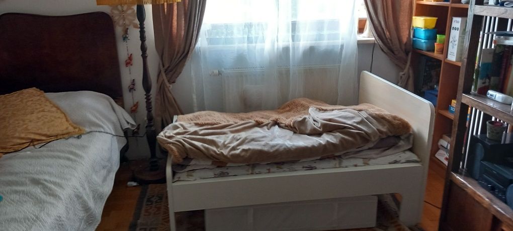 Łóżko i materac Ikea rozsuwane jak nowe