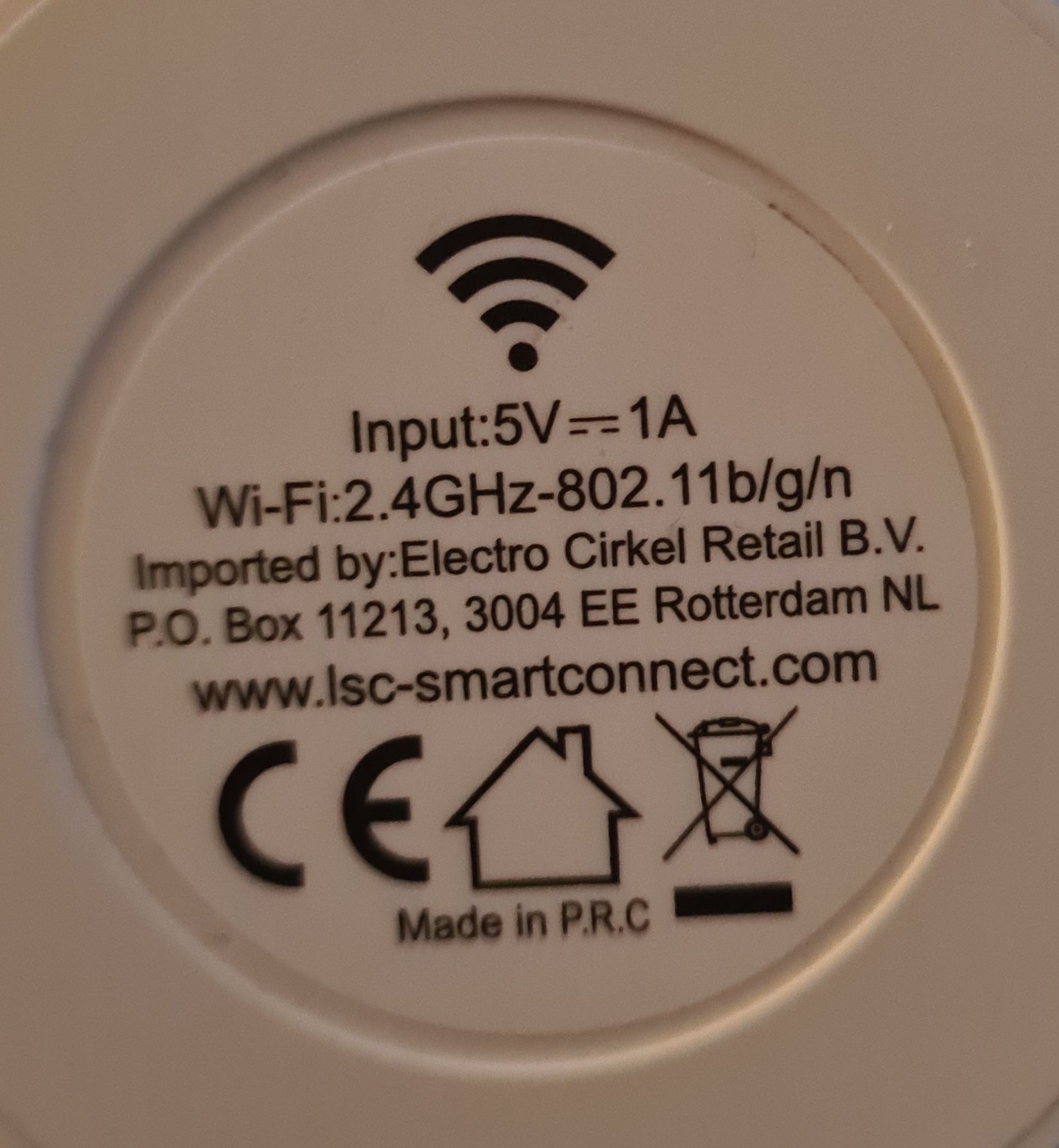 Sprzedam kamerke LSC   Wi-Fi 2.4 GHz-802.11b/g/n