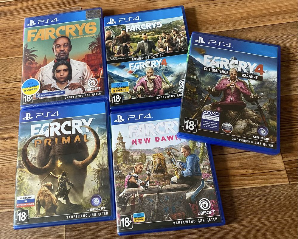 Sony PS4: Final Fantasy, FarCry, Witcher, God of War, A Way Out, Knack