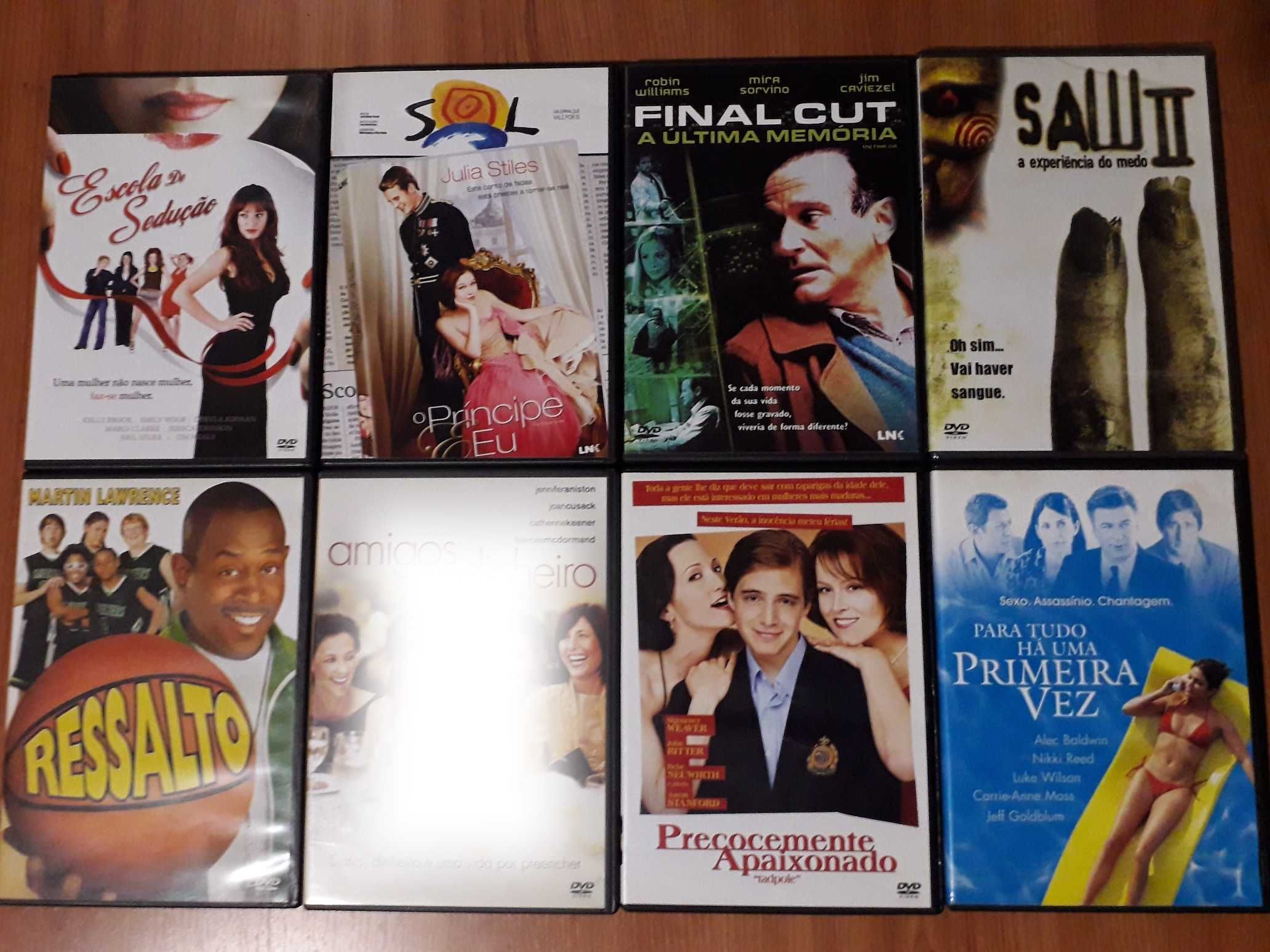 Filmes diversos em DVD