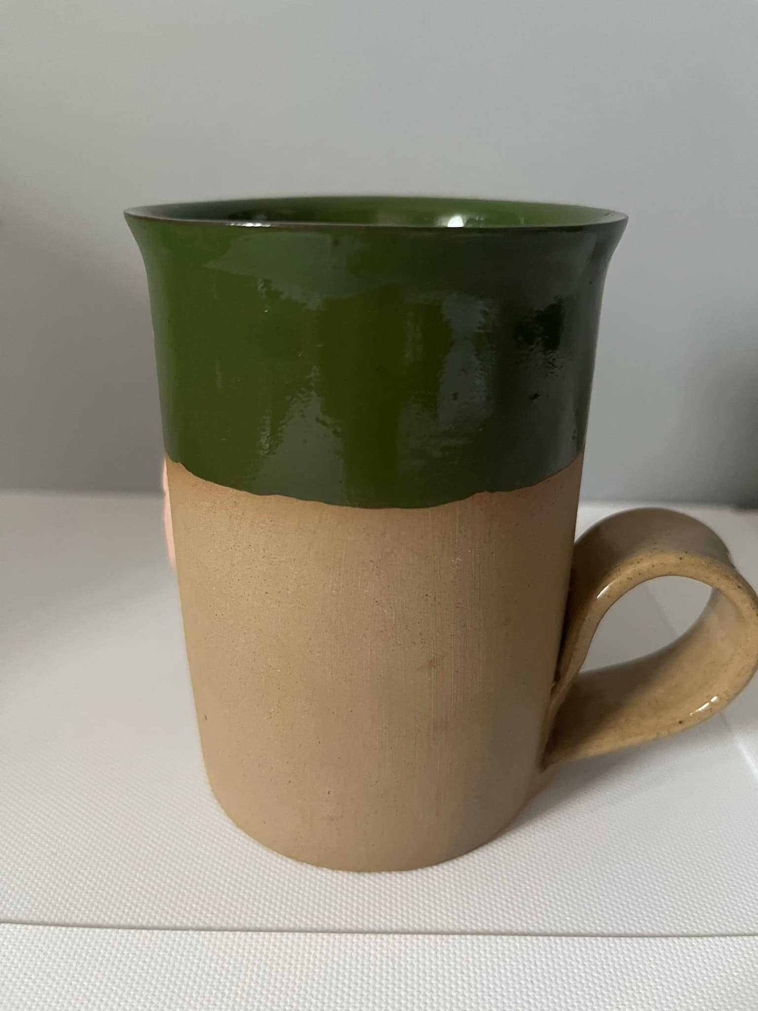 Świnia świnka ceramiczny gliniany kubek